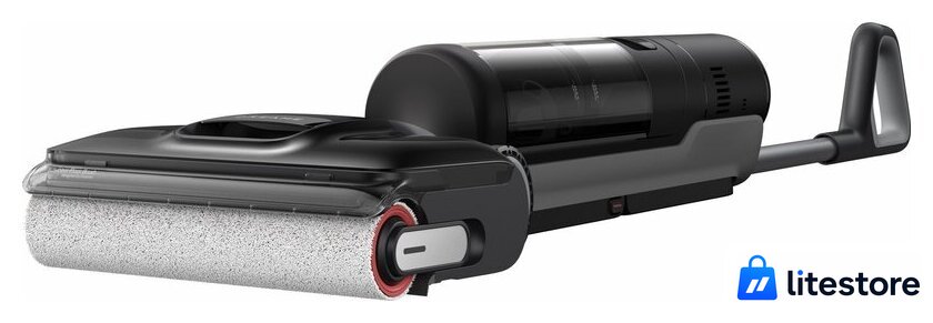 Пылесос Dreame H12 Dual FlexReach Wet and Dry Vacuum HHV31A (евровилка, черный) - Изображение №6 — Лайт Стор