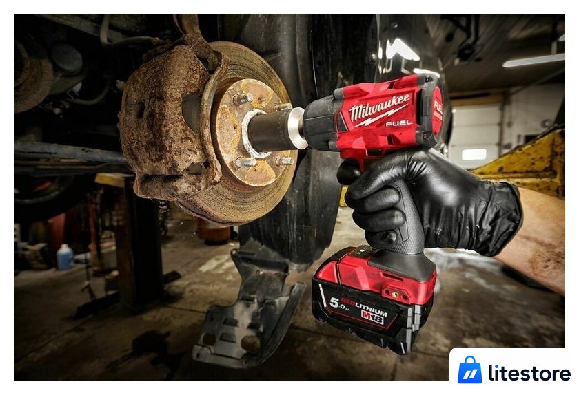 Гайковерт Milwaukee M18 FUEL M18FMTIW2F38-0X 4933479153 (без АКБ, кейс) - Изображение №9 — Лайт Стор