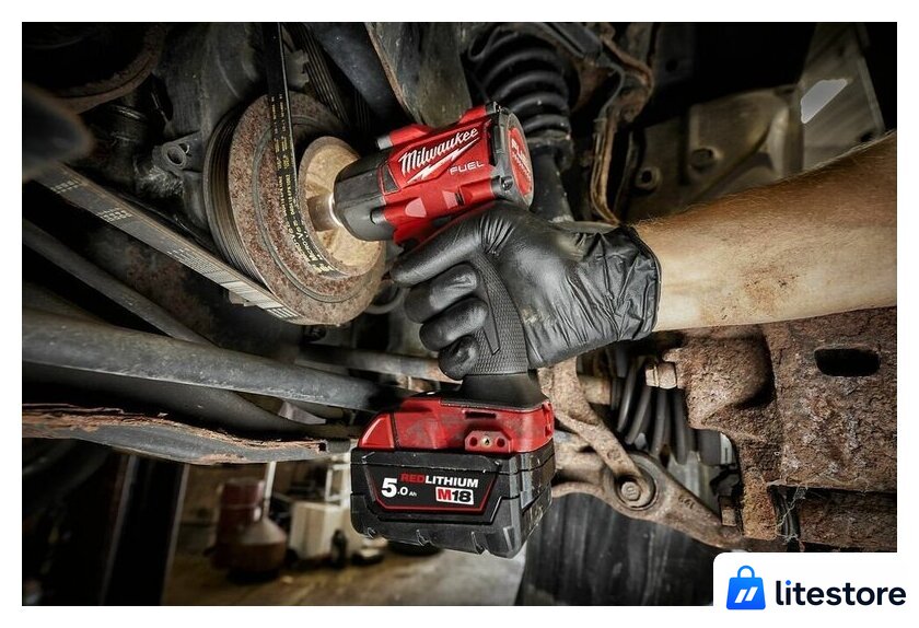 Гайковерт Milwaukee M18 FUEL M18FMTIW2F38-0X 4933479153 (без АКБ, кейс) - Изображение №12 — Лайт Стор