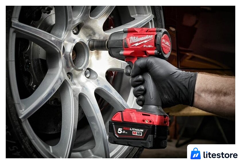 Гайковерт Milwaukee M18 FUEL M18FMTIW2F38-0X 4933479153 (без АКБ, кейс) - Изображение №6 — Лайт Стор