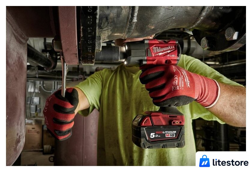 Гайковерт Milwaukee M18 FUEL M18FMTIW2F38-0X 4933479153 (без АКБ, кейс) - Изображение №8 — Лайт Стор