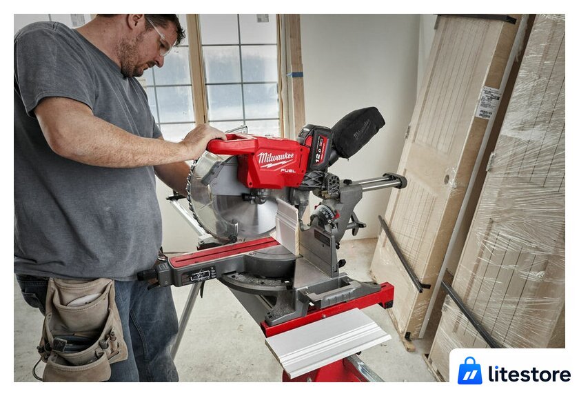 Торцовочная пила Milwaukee M18 FUEL M18FMS305-0 4933471205 (без АКБ) - Изображение №7 — Лайт Стор