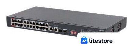 Неуправляемый коммутатор Dahua S3226-24ET-375 - Изображение №1 — Лайт Стор