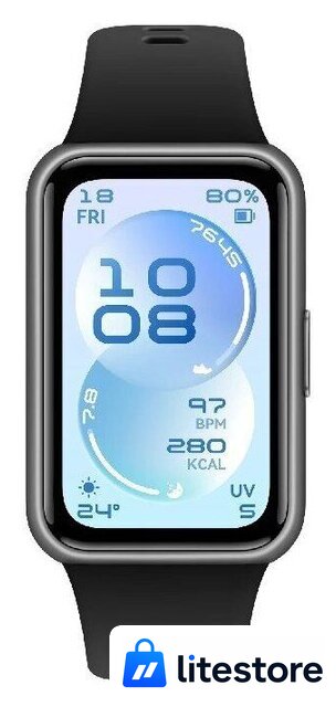 Фитнес-браслет Huawei Band 11 (черный полимерный корпус, с черным силиконовым ремешком, международная версия) - Изображение №2 — Лайт Стор