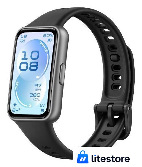 Фитнес-браслет Huawei Band 11 (черный полимерный корпус, с черным силиконовым ремешком, международная версия) - Изображение №1 — Лайт Стор