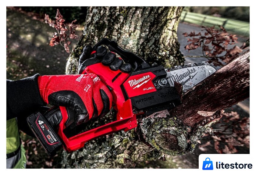Аккумуляторная пила Milwaukee M12 FHS-602X Fuel 4933472212 (с 2-мя АКБ, кейс) - Изображение №14 — Лайт Стор