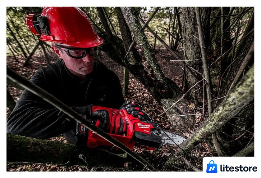Аккумуляторная пила Milwaukee M12 FHS-602X Fuel 4933472212 (с 2-мя АКБ, кейс) - Изображение №11 — Лайт Стор