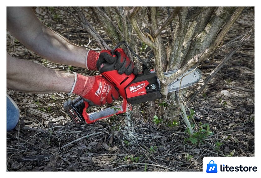Аккумуляторная пила Milwaukee M12 FHS-602X Fuel 4933472212 (с 2-мя АКБ, кейс) - Изображение №20 — Лайт Стор