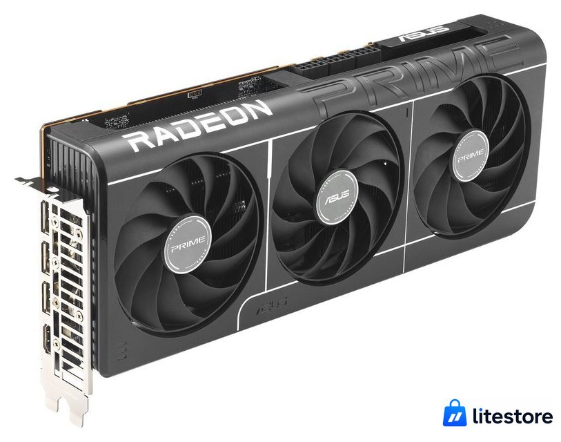 Видеокарта ASUS Prime Radeon RX 9070 XT OC Edition 16GB GDDR6 PRIME-RX9070XT-O16G - Изображение №1 — Лайт Стор