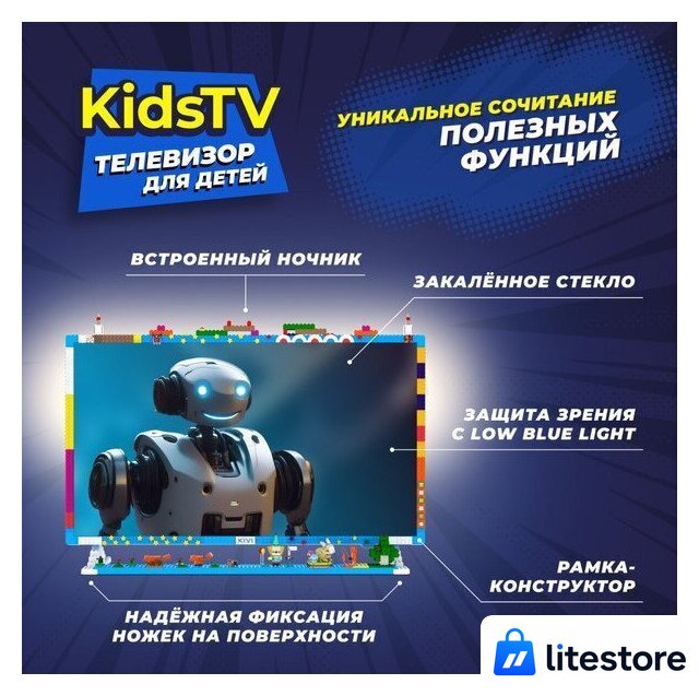 Телевизор KIVI Kids TV - Изображение №10 — Лайт Стор