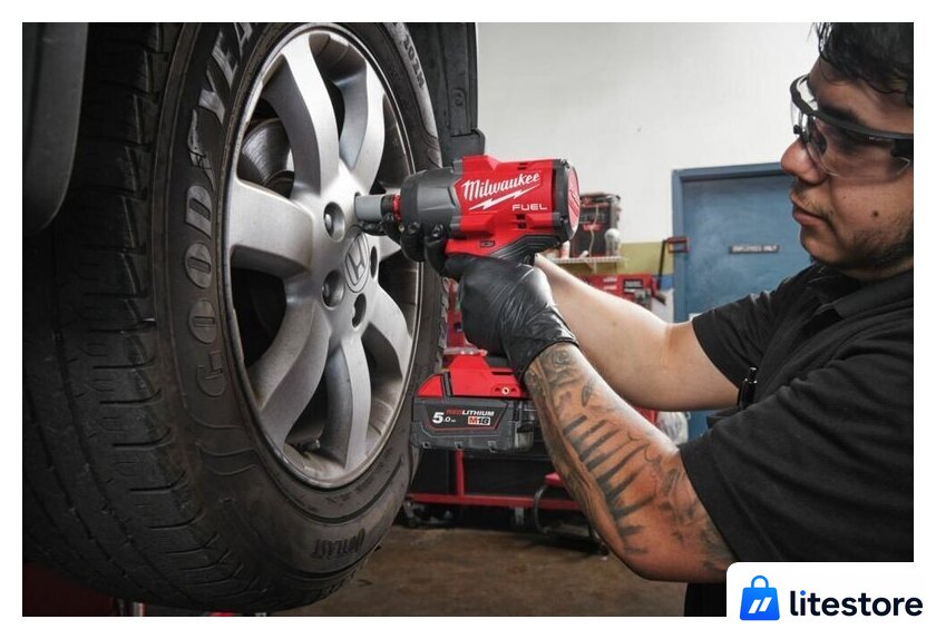 Гайковерт Milwaukee M18 FUEL M18FHIW2F12-502X 4933492783 (с 2-мя АКБ, кейс) - Изображение №18 — Лайт Стор