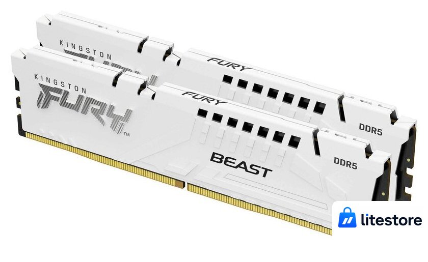 Оперативная память Kingston FURY Beast 2x16ГБ DDR5 6000 МГц KF560C30BWEK2-32 - Изображение №1 — Лайт Стор