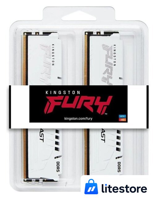 Оперативная память Kingston FURY Beast 2x16ГБ DDR5 6000 МГц KF560C30BWEK2-32 - Изображение №3 — Лайт Стор