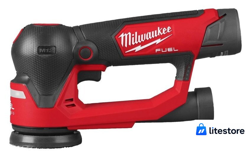 Эксцентриковая шлифмашина Milwaukee M12 FSDR75-202B 4933498233 (с 2-мя АКБ, сумка) - Изображение №1 — Лайт Стор