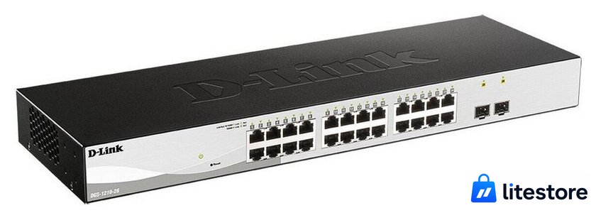 Управляемый коммутатор 2-го уровня D-Link DGS-1210-26/FL2A - Изображение №3 — Лайт Стор