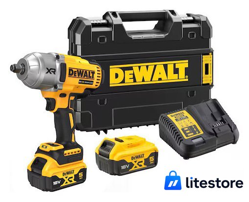 Гайковерт DeWalt DCF900P2T (с 2-мя АКБ, кейс) - Изображение №1 — Лайт Стор