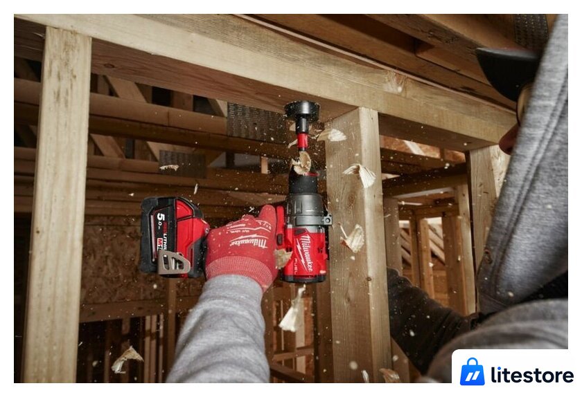 Дрель-шуруповерт Milwaukee M18 FUEL M18FDD3-502X 4933479863 (с 2-мя АКБ 5 Ач, кейс) - Изображение №15 — Лайт Стор