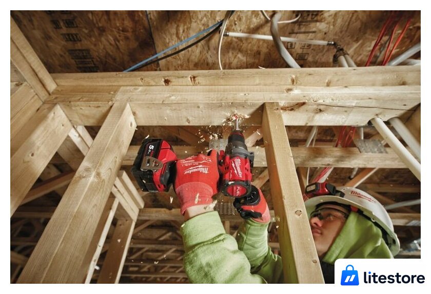 Дрель-шуруповерт Milwaukee M18 FUEL M18FDD3-0 4933498059 (без АКБ) - Изображение №14 — Лайт Стор