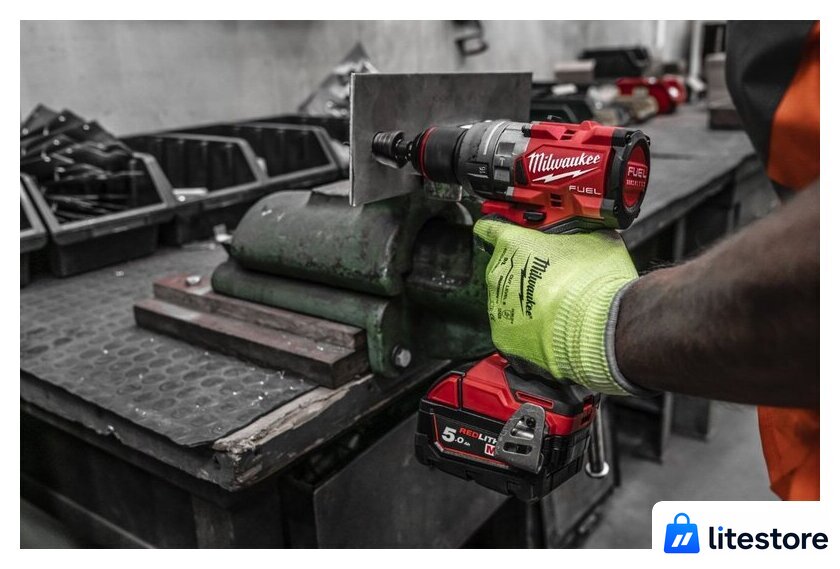 Ударная дрель-шуруповерт Milwaukee M18 FUEL M18FPD3-502X 4933479860 (с 2-мя АКБ, кейс) - Изображение №13 — Лайт Стор