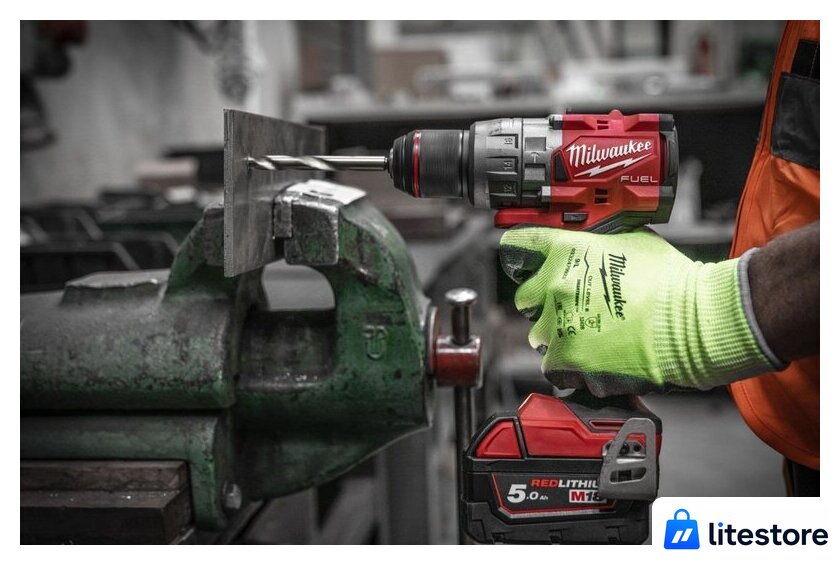 Ударная дрель-шуруповерт Milwaukee M18 FUEL M18FPD3-502X 4933479860 (с 2-мя АКБ, кейс) - Изображение №15 — Лайт Стор
