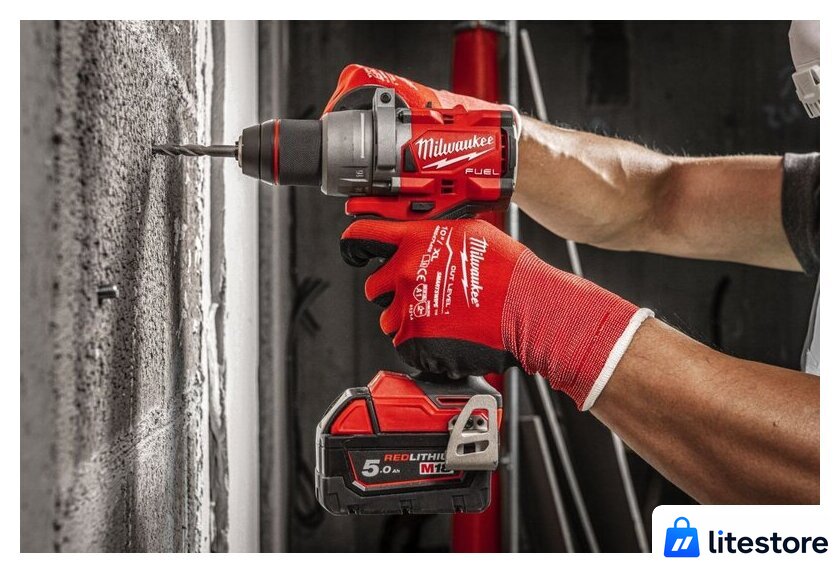 Ударная дрель-шуруповерт Milwaukee M18 FUEL M18FPD3-502X 4933479860 (с 2-мя АКБ, кейс) - Изображение №19 — Лайт Стор