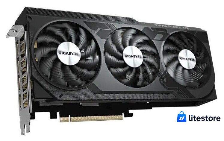 Видеокарта Gigabyte GeForce RTX 5070 Ti Windforce OC V2 16G GV-N507TWF3OCV2-16GD - Изображение №3 — Лайт Стор