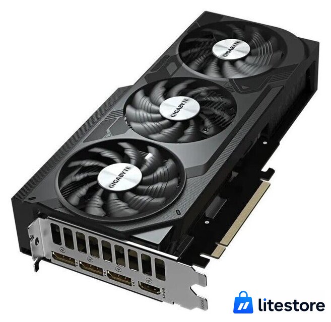 Видеокарта Gigabyte GeForce RTX 5070 Ti Windforce OC V2 16G GV-N507TWF3OCV2-16GD - Изображение №5 — Лайт Стор