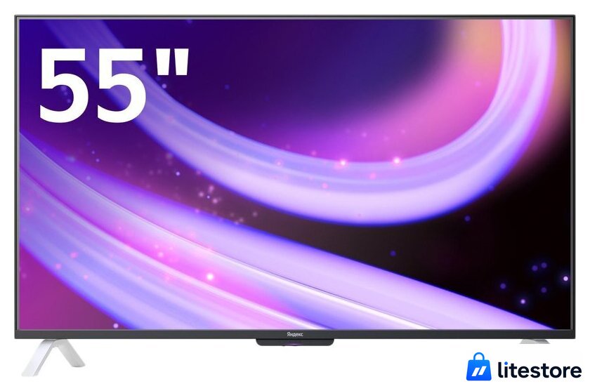 Телевизор Яндекс ТВ Станция QLED с Алисой 55 YNDX-00095 - Изображение №1 — Лайт Стор