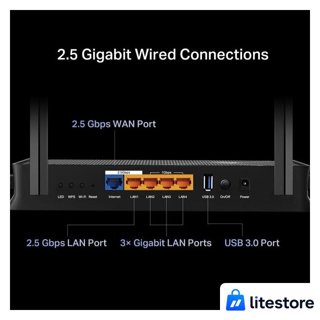 Wi-Fi роутер TP-Link Archer BE230 - Изображение №6 — Лайт Стор