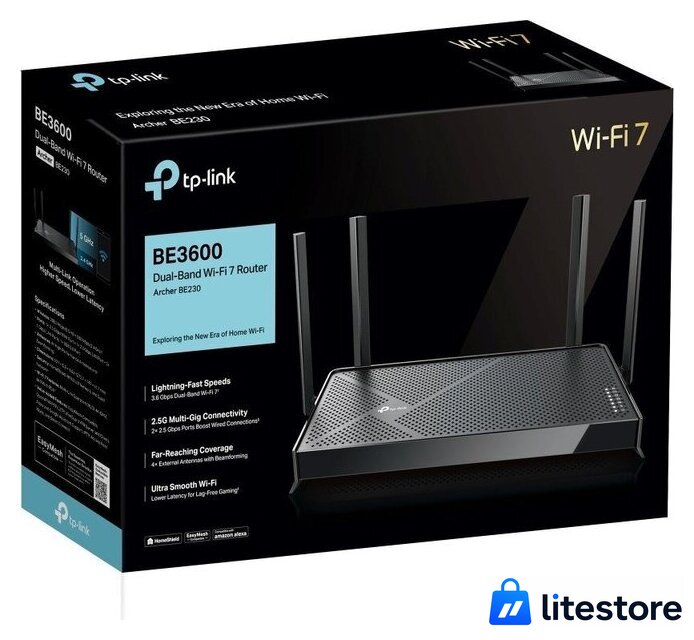 Wi-Fi роутер TP-Link Archer BE230 - Изображение №9 — Лайт Стор