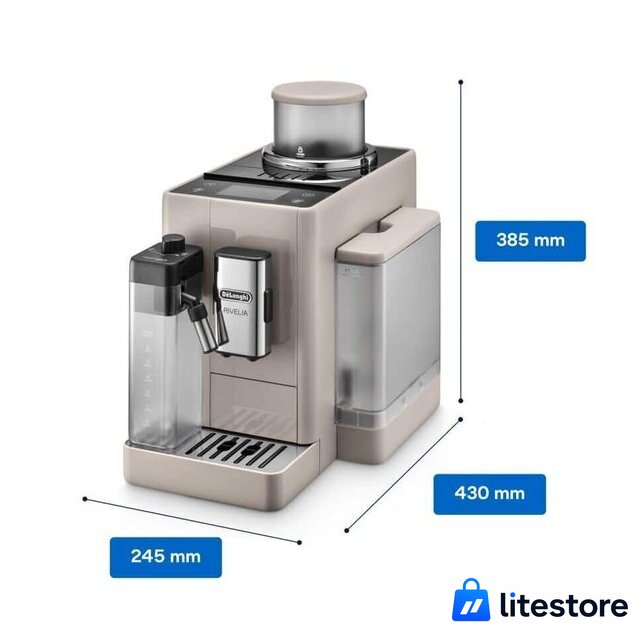 Кофемашина DeLonghi Rivelia EXAM440.55.BG - Изображение №6 — Лайт Стор