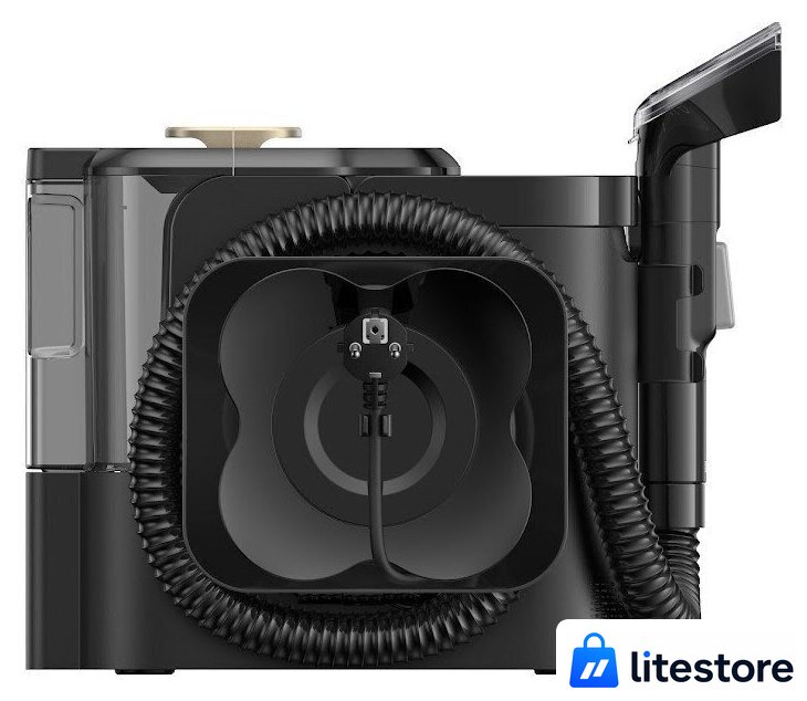 Пылесос Dreame Portable Carpet Spot Cleaner N20 Steam HNR27A (евровилка, черный) - Изображение №5 — Лайт Стор