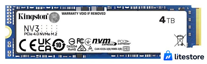 SSD Kingston NV3 4TB SNV3S/4000G - Изображение №1 — Лайт Стор