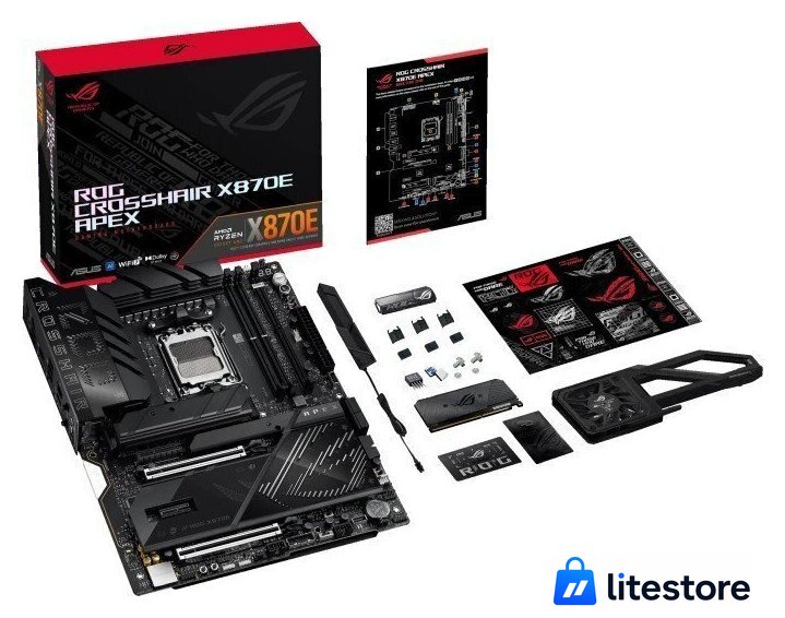 Материнская плата ASUS ROG Crosshair X870E APEX - Изображение №9 — Лайт Стор