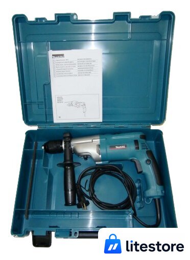 Ударная дрель Makita HP2071 - Изображение №2 — Лайт Стор