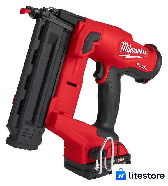 Гвоздезабиватель Milwaukee M18FN18GS-202X 4933471407 (с 2-мя АКБ, кейс) - Изображение №3 — Лайт Стор