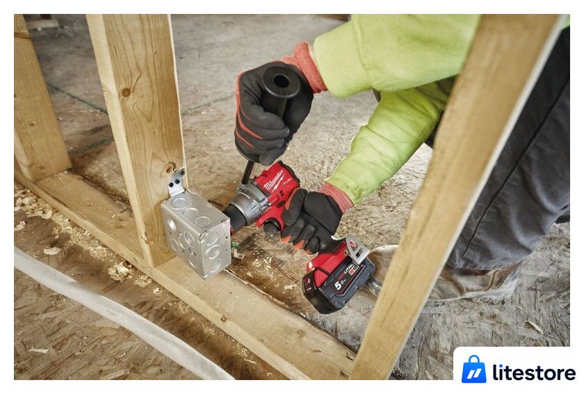 Дрель-шуруповерт Milwaukee M18 FUEL M18FDD3-0X 4933479862 (без АКБ) - Изображение №9 — Лайт Стор