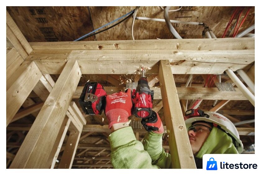 Дрель-шуруповерт Milwaukee M18 FUEL M18FDD3-0X 4933479862 (без АКБ) - Изображение №10 — Лайт Стор