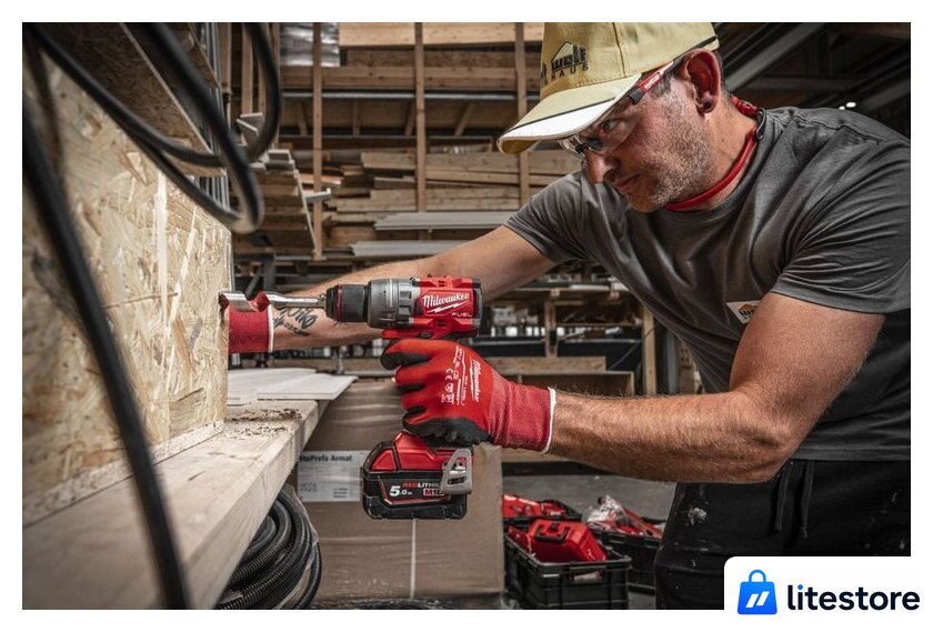 Дрель-шуруповерт Milwaukee M18 FUEL M18FDD3-0X 4933479862 (без АКБ) - Изображение №23 — Лайт Стор