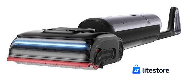 Вертикальный моющий пылесос Dreame H16 Pro Steam Wet and Dry Vacuum HHR48F (евровилка) - Изображение №4 — Лайт Стор