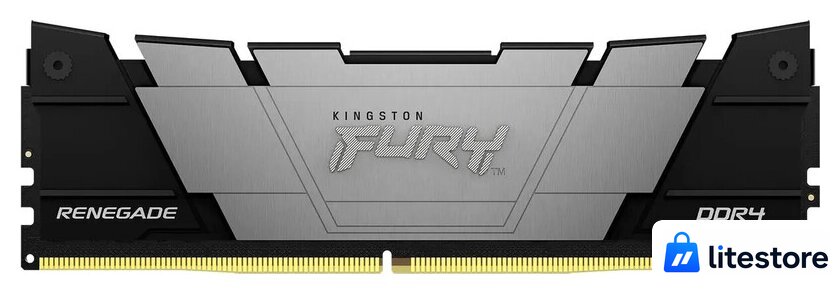 Оперативная память Kingston FURY Renegade 16ГБ DDR4 3200 МГц KF432C16RB12/16 - Изображение №1 — Лайт Стор