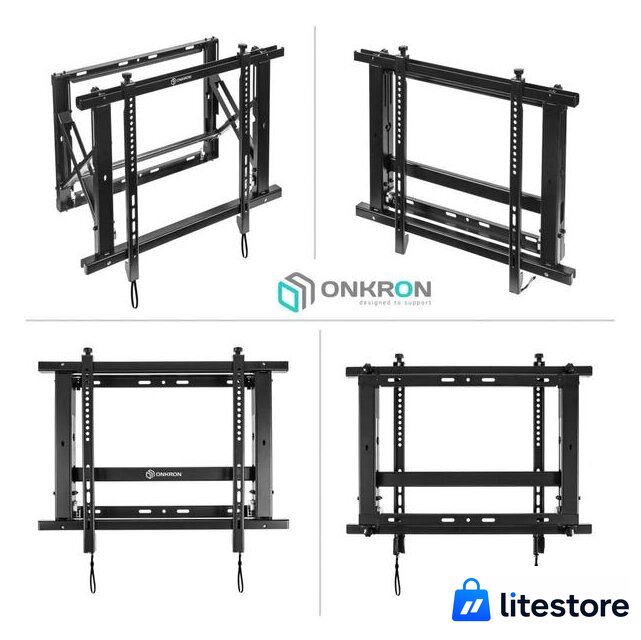 Кронштейн для информационной панели Onkron PRO7M (черный) - Изображение №3 — Лайт Стор