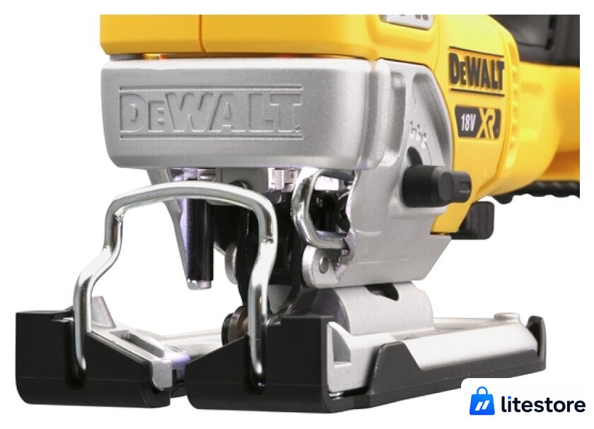 Электролобзик DeWalt DCS334N-XJ (без АКБ) - Изображение №4 — Лайт Стор