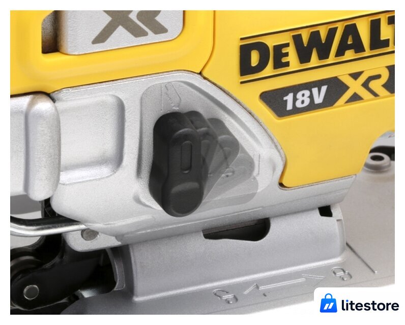 Электролобзик DeWalt DCS334N-XJ (без АКБ) - Изображение №5 — Лайт Стор