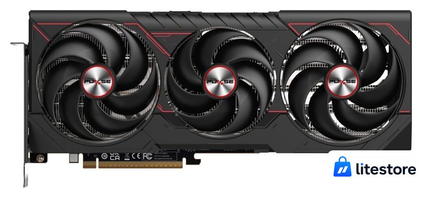 Видеокарта Sapphire Pulse Radeon RX 9070 XT 11348-03-20G - Изображение №1 — Лайт Стор