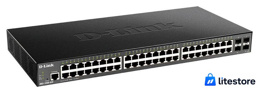 Управляемый коммутатор 2-го уровня D-Link DGS-1250-52X/A1A - Изображение №2 — Лайт Стор