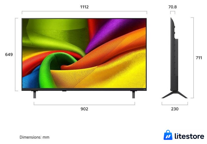 Телевизор LG NANO 4K UHD AI NU90 50NU900B6LA - Изображение №5 — Лайт Стор