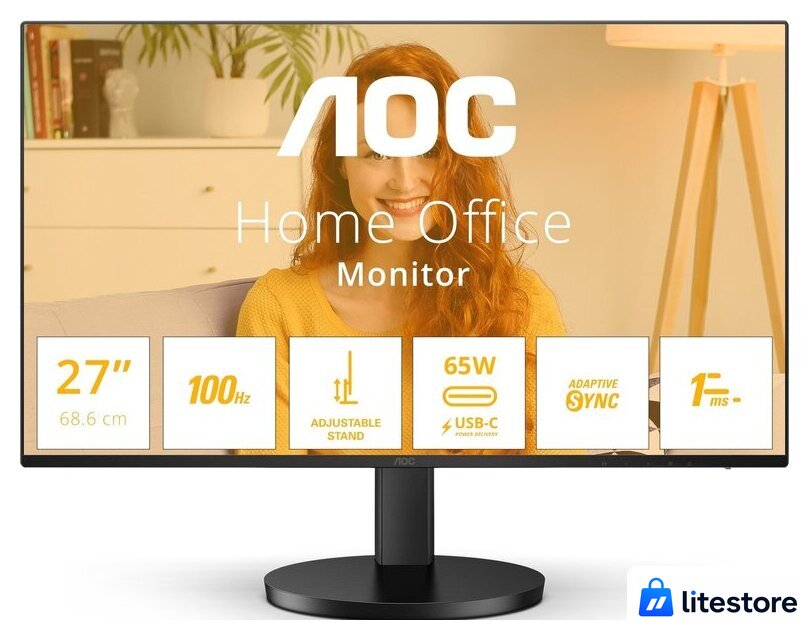 Монитор AOC Q27B3CF2 - Изображение №2 — Лайт Стор