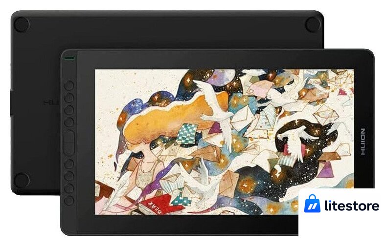 Графический монитор Huion Kamvas 16 2021 GS1562 (космический черный) - Изображение №1 — Лайт Стор