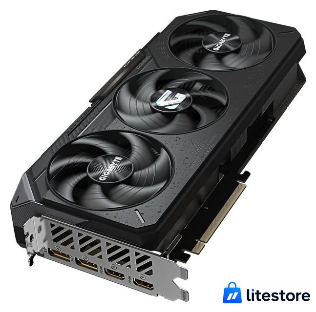 Видеокарта Gigabyte Radeon RX 9070 XT Gaming 16G GV-R9070XTGAMING-16GD - Изображение №5 — Лайт Стор